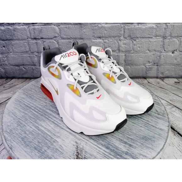 Nike Air Max 200 SE Summit White/Vast Grey Men 10.5 Brand New in Box